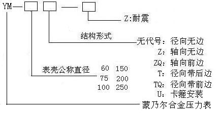 不锈钢耐震压力表